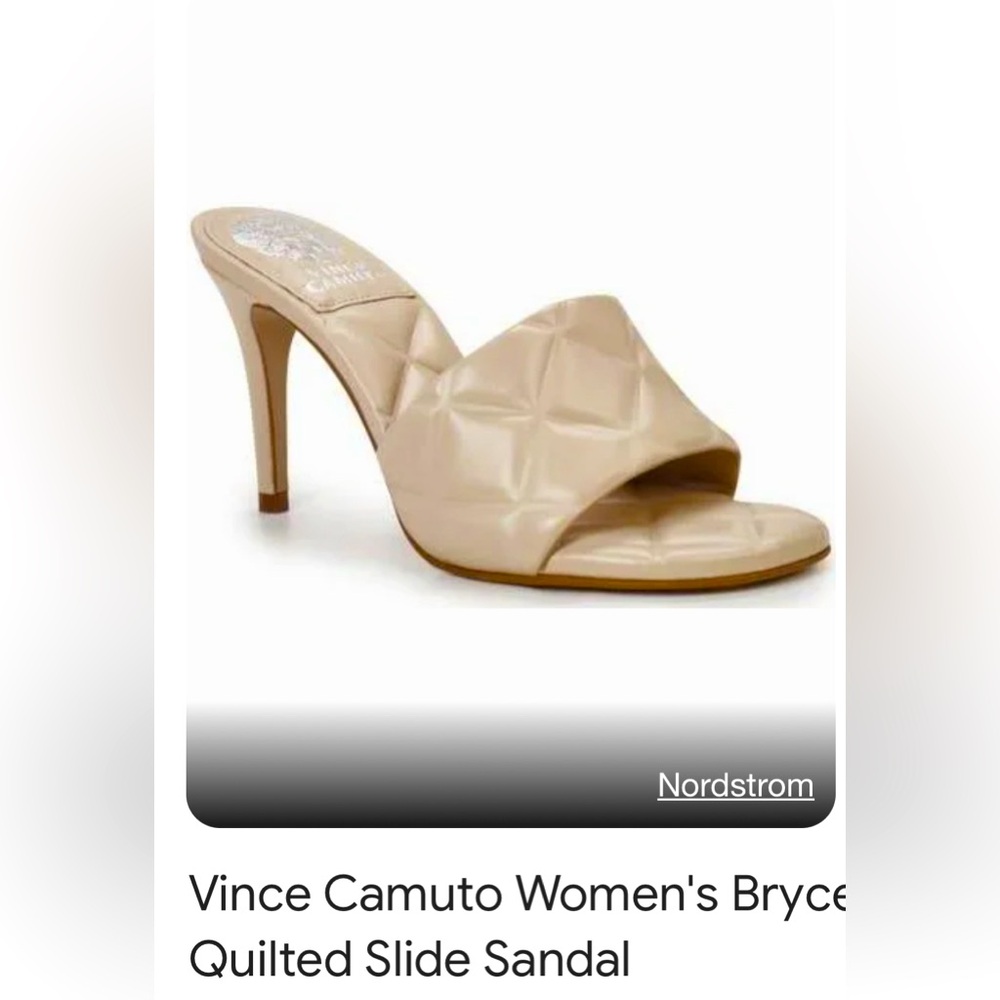 Vince Camuto-Brycen Mule Soft Buff - new in box